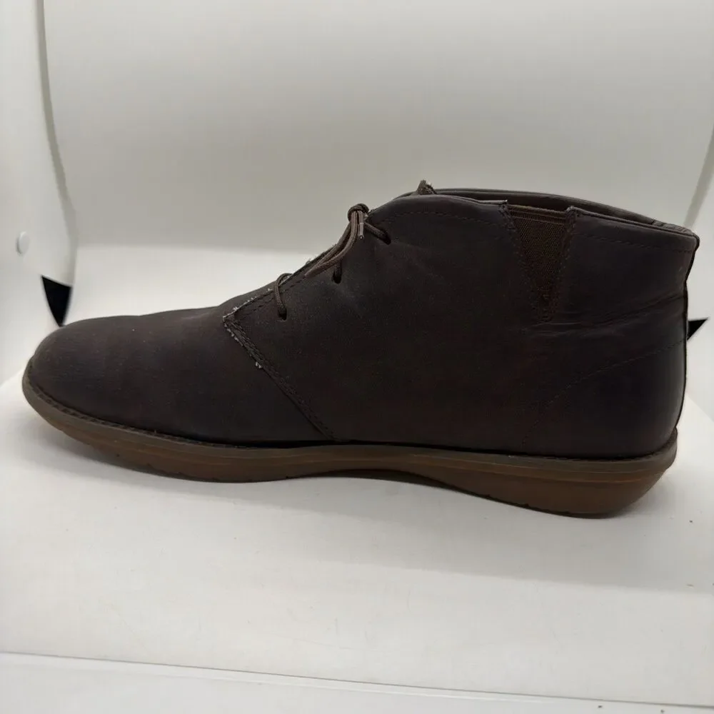 Timberland Earthkeepers 5949R Front Travel Brown Leather Chukka Boots Mens 10